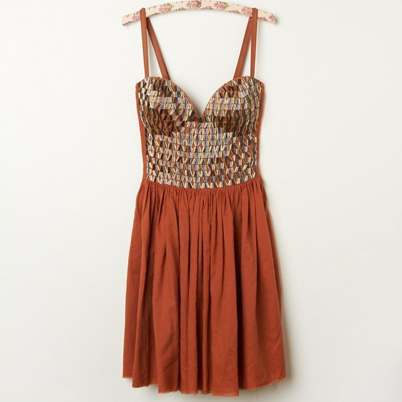 Beaded Bustier Dress